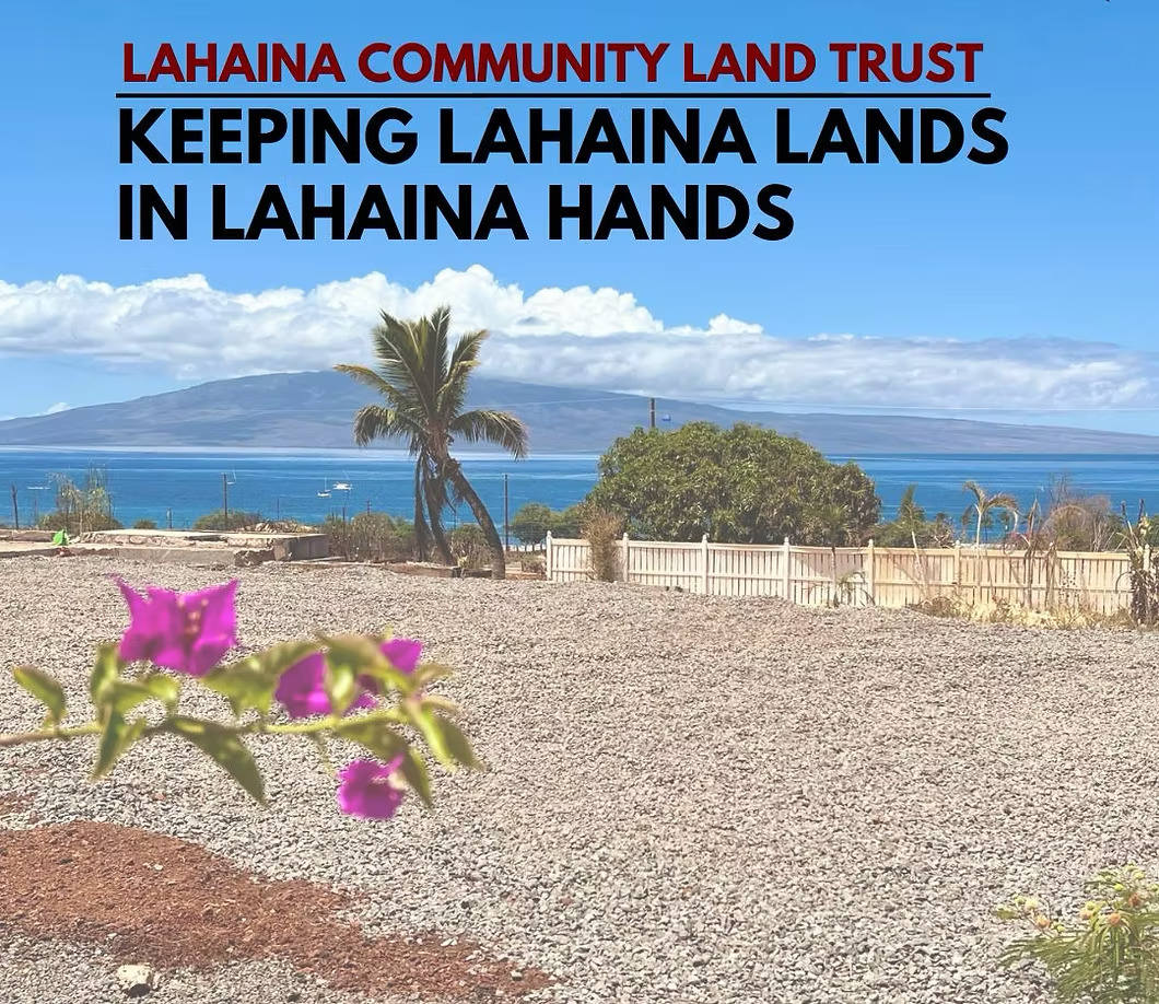 Lahaina Community Land Trust